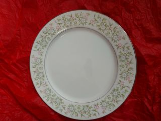 Vintage Taihei Sterling Fine China Japan Springtime Pattern Luncheon Plate