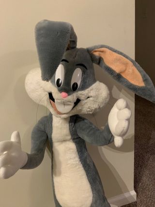 Vintage 1987 Warner Bros.  Characters BUGS BUNNY 25” Plush Toy by Mighty Star 3