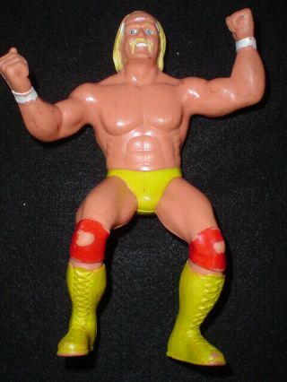 Vintage 80s Titan Sports Ljn Rubber Wwe Wwf Wrestler Hulk Hogan