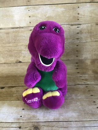 Vintage 1992 Barney The Purple Dinosaur Plush,  Stuffed Animal,  Lyons Group 13”