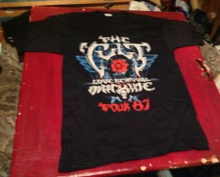 The Cult Love Removal Machine Vintage 1980s T Shirt Unworn Single Stitch Medium