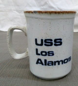 Dunoon Ceramics Coffee Mug Cup Made In Scotland Vintage Uss Los Alamos