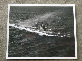 Vintage B/w Photo Uss Archerfish • Ss - 311 Submarine Us Navy Hawaii