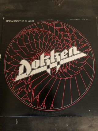 Dokken Breaking The Chains Vintage Vinyl (1983)