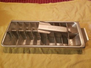 Vintage Frigidaire Aluminum Ice Tray Quickube Collectible Kitchenware
