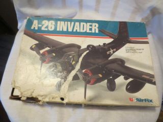 Vintage Usairfix 1/72 Douglas A - 26 Invader Usaf No Decals