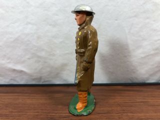 Vintage WWI Doughboy Die - Cast Metal Toy Army Man Soldier Standing With Rifle 3