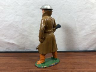 Vintage WWI Doughboy Die - Cast Metal Toy Army Man Soldier Standing With Rifle 4