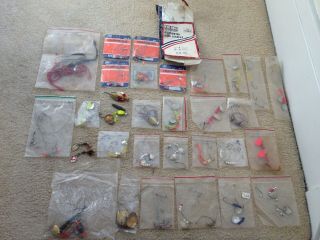 Vintage Antique Fishing Hooks,  Harnesses,  Live Bait Rigs,  Spinners