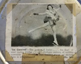 Vtg 1940s Castle Films Sport Parade Ice Carnival 16mm B&W Film Ice Skating Video 2