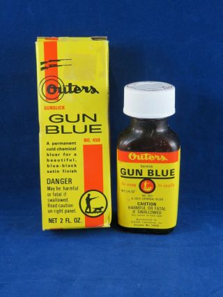 Vintage Outers Gunslick Gun Blue