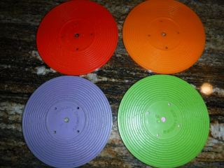 Vintage 1984 Sesame Street Fisher Price Music Record Player,  w/ 4 Records: 2