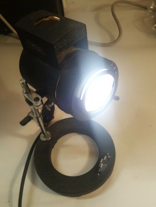 Vintage American Optical 370 Iris Spotlight Microscope Illuminator 100w 115v