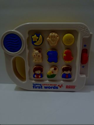 Vintage Vtech Talking Little Smart First Words Music Electronic Toy 1990s 90s