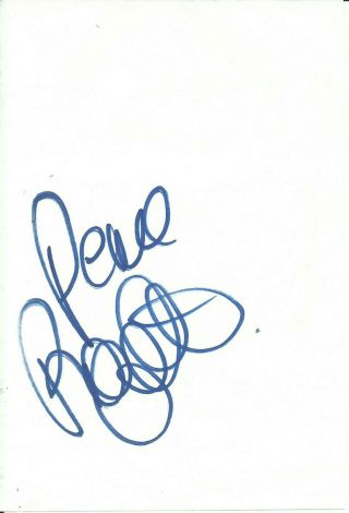 Rosanna Arquette & Vintage Hand Signed Autographed Album Page