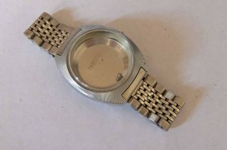 Sekonda Vintage Gents Watch Case With Glass And Strap