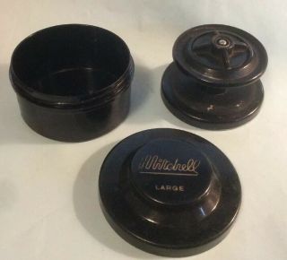 Garcia Mitchell 300,  301,  400,  401,  410 Large Cap.  Spool And Case,