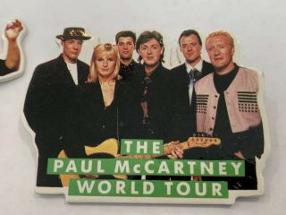 VINTAGE BEATLES THE PAUL MCCARTNEY WORLD TOUR PINS 1989 Berkley Concert 3