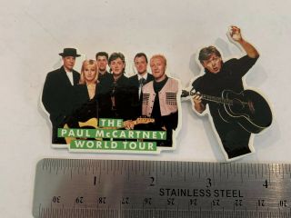 VINTAGE BEATLES THE PAUL MCCARTNEY WORLD TOUR PINS 1989 Berkley Concert 5