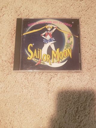 Sailor Moon Soundtrack Songs From The Hit Tv Series Anime Cd Vintage