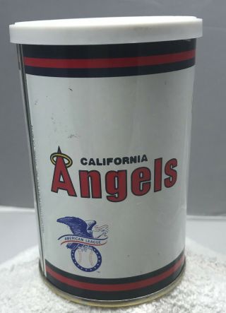 Vintage California Angels Tin Can Bank (2012)