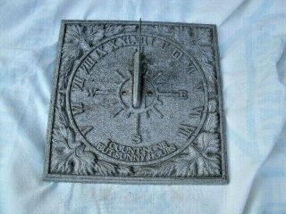 Vintage Sundial.  Nicely Weathered