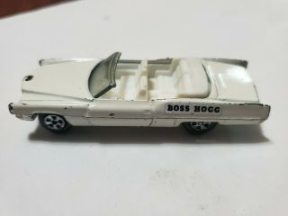 Vintage Made In 1981 Ertl The Dukes Of Hazzard Die - Cast Car Boss Hogg 