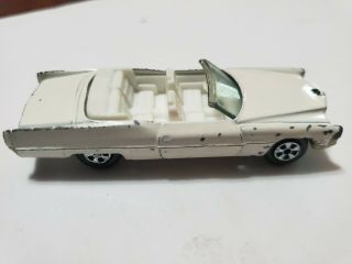 Vintage Made in 1981 Ertl The Dukes of Hazzard Die - Cast car BOSS HOGG ' s CADILLAC 4