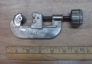 Old Tools,  Vintage U.  S.  A.  Tubing Cutter,  1/8 - 1 - 1/8 " Tubing Cutter,