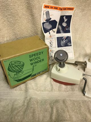 Vintage Speedy Wool Winder,  for Lee Wards,  made in Japan,  27 - 02702 3