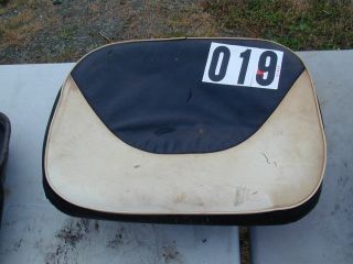 018 Vintage Riding Lawn Mower Pan Style Seat W/ Bracket