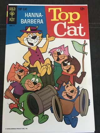 Hanna Barbera’s Top Cat 21 Nm Vintage Comic Book