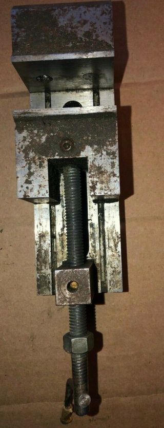 Vintage Machinist Tool Drill Press Vise Jaw 2 " Wide 3 " Open