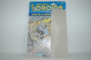 1985 Kenner Vintage Star Wars Droids (kez - Iban Card Back) Overall
