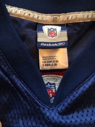Vintage York Giants NFL Jersey S Small Reebok Jeremy Shockey 80 3