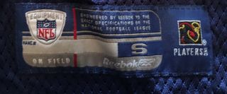 Vintage York Giants NFL Jersey S Small Reebok Jeremy Shockey 80 4