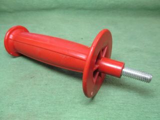 Vintage Red Milwaukee Drill Handle With 3/8 " - 16 Threads