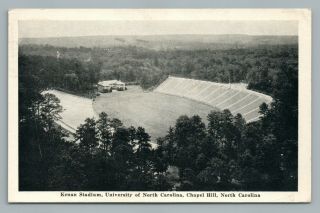 Kenan Football Stadium Unc Chapel Hill—university North Carolina—vintage 1940