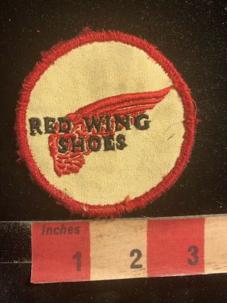 Vintage As - Is & Rare Red Wing Shoes Advertising Patch 80f
