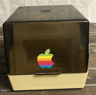 Vintage 1984 Macintosh Computers Floppy Disc Holder Apple Storage