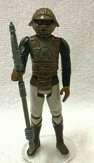 Star Wars Vintage Lando Skiff Guard Action Figure.