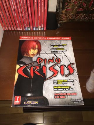 Dino Crisis Ps1/dreamcast Strategy Guide - Prima Games Vintage