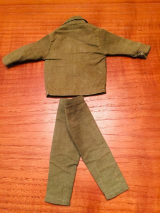 1964 GI Joe Vintage Action Soldier Zippered Jacket & Pants NO TAG,  org owner 2