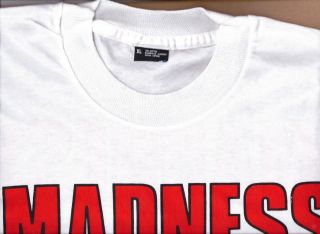 Madness Madstock Two Tone 2 Tone Vintage 1990s T Shirt Unworn Extra Large