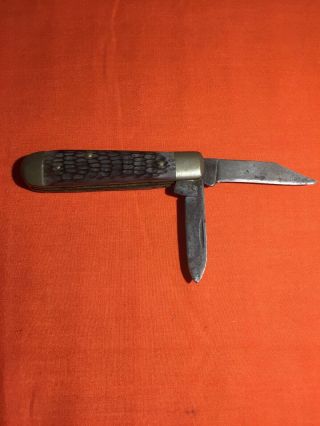 Vintage Case Xx 62351/2 U.  S.  A 2 Blade Pocket Knife