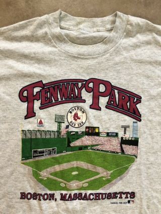 Vintage 1989 Boston Red Sox - Fenway Park Boston,  Ma Men’s Large T - Shirt