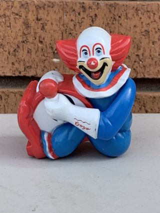 Vintage 1987 Bozo The Clown Plastic Figure Vtg 1980’s