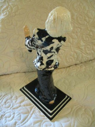 Vtg 40 ' s Hedi Schoop Oriental Lady Figurine Figure Hollywood 10.  5 