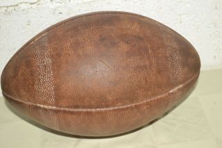 ANTIQUE/ VINTAGE RAWLINGS NFL - 1 OFFICIAL LEATHER FOOTBALL FULL SIZE 4