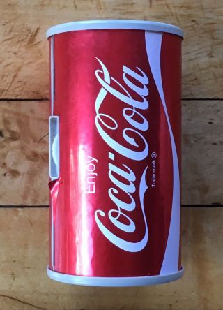 Vintage Coca - Cola Can Am Radio Enjoy Coke